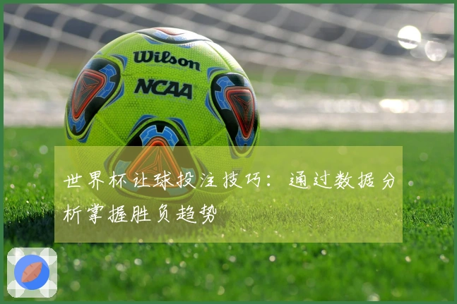 世界杯让球投注技巧：通过数据分析掌握胜负趋势